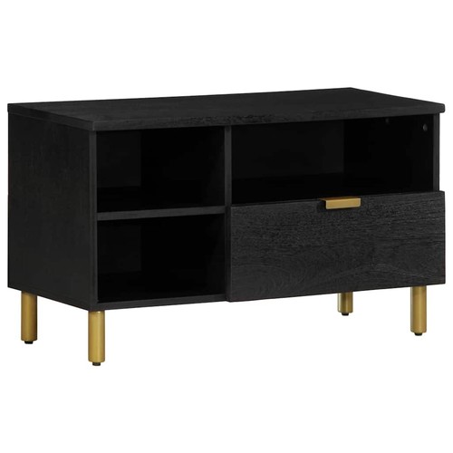 Meuble noir 80x33x46 cm - tv,