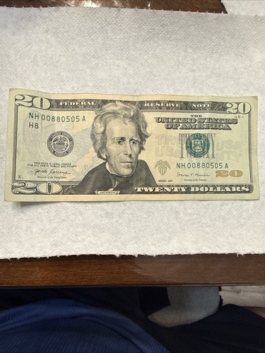 Billete 2017 twenty dollar - billete,