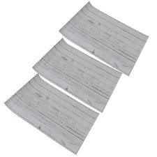Lot de 3 toiles de fond imperméables en grain de bois pour photographie