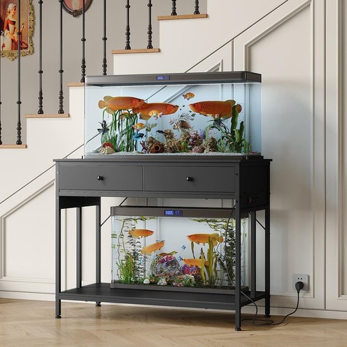 Gal fish tank stand - gal, outlet