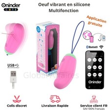Oeuf vibrant multi fonction - vibrant,