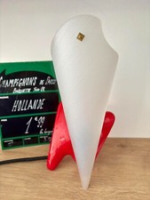 Applique murale vintage années 60-70 "ara paris" rockabilly rouge