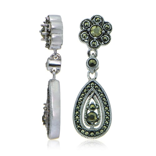 Argent sterling marcassite - argent,