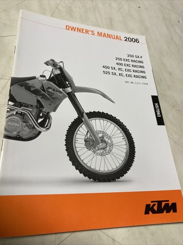 Ktm 250 exc racing 400 - 250, sx-f