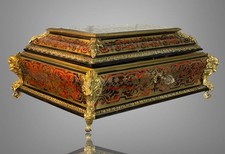 Coffret marqueterie boulle - marqueterie,