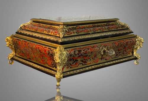 Coffret marqueterie boulle - en,