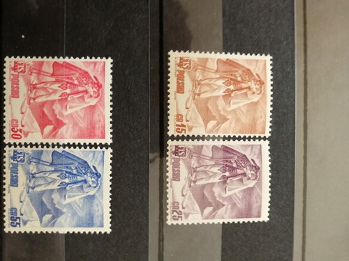 Timbres pologne neufs - neufs, ski
