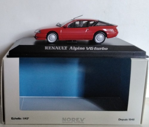 Alpine renault turbo rouge - v6,