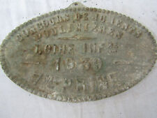 plaque concours agricole