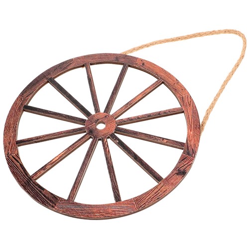 Décor roue chariot en - de,