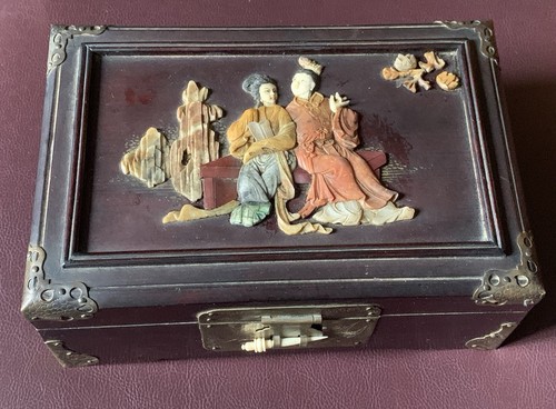 Coffret bijoux vintage - coffret,