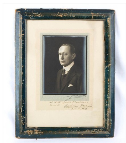 Autographe marconi tsf - marconi,