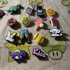 • Lot De 16 charms Pour Croc’s pin's breloque pour sabots sandales chaussures •