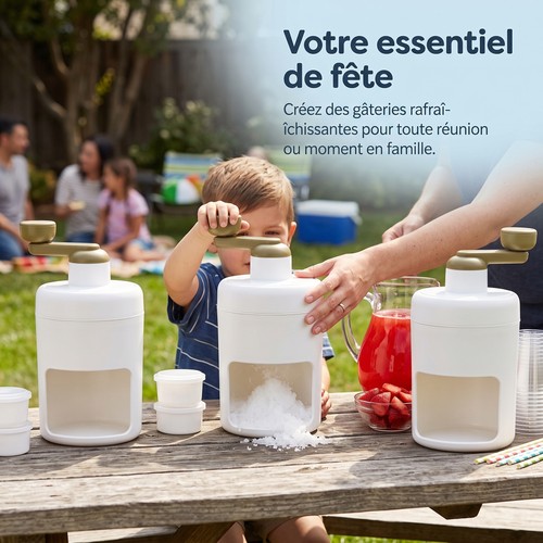 Concasseur manuel glace - concasseur, à