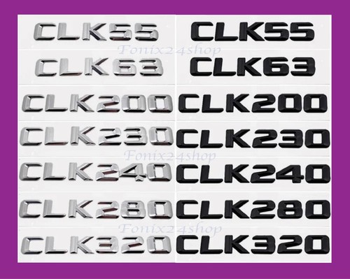 Lettres mercedes benz classe - lettres,