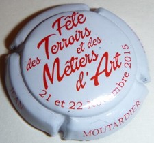 Capsule de Champagne: Extra !!! MOUTARDIER Jean , Fëte des terroirs 2015 , n°4