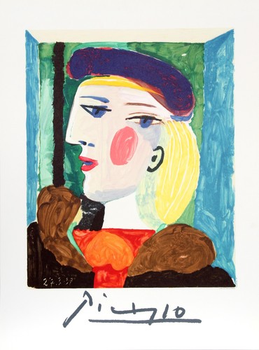 Pablo picasso profil femme - picasso,,