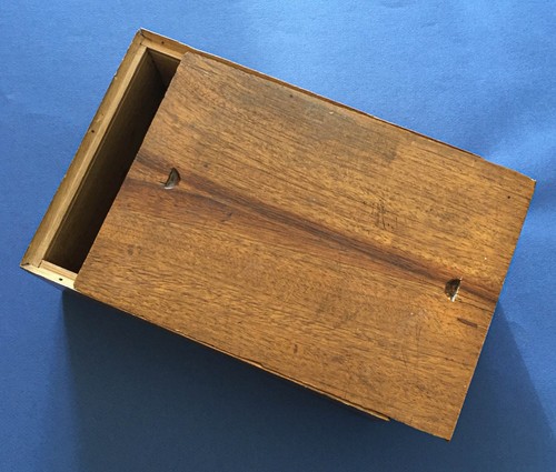 Boîte ancienne bois - boÎte, en