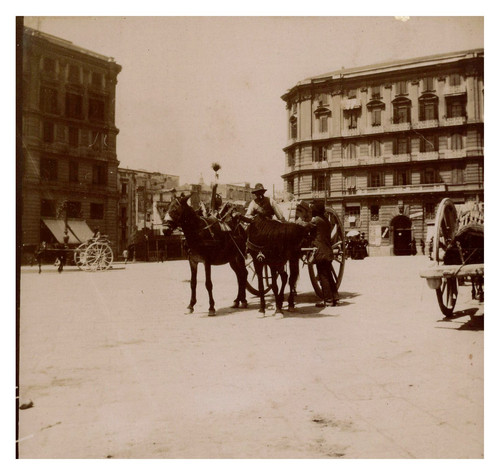 Italie naples attelage - italie,, naples,
