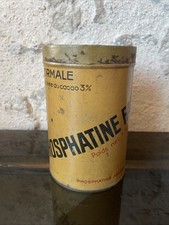 Boite ancienne lithographiée  PHOSPHATINE FALIÈRES- 1 kg