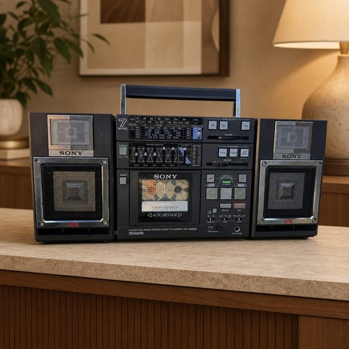 Sony cfs 9000 rare - rare, boombox