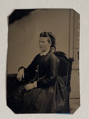 Photo ferrotype femme - ferrotype,
