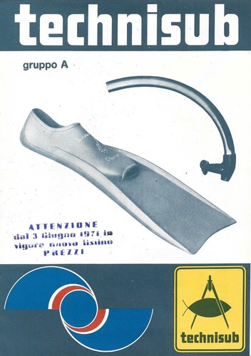 Technisub 1970 catalog - 1970/71,