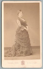CDV 1870 Carvalho Cantatrice Opéra, chanteuse lyrique. Photo Pierre Petit Photo