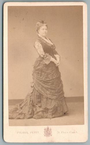 Cdv 1870 carvalho - carvalho, cantatrice