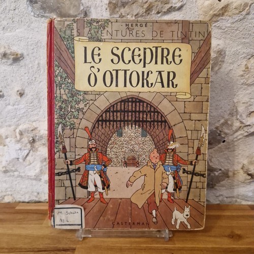 Tintin sceptre ottokar - le,