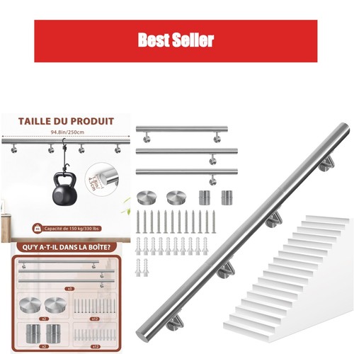 Rampe escalier inox ouutmee - inox,