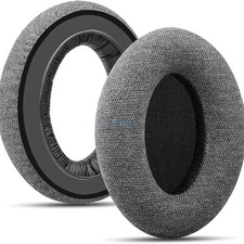 Grey Fabric Ear Pads for Sennheiser HD545, HD565, HD580, HD600, HD650 Headphones