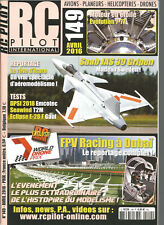 RC PILOT N°149 MOTEUR EN ETOILE / SAAB JAS 39 GRIPEN / DPSI 2018 / SEAWIND