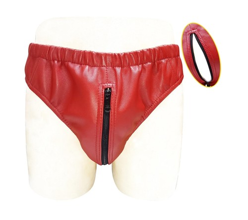 Une paire slips en - paire, cuir