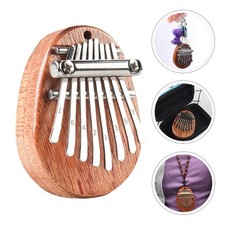  Piano à pouce Portable Kalimba, 1 pièce, Mini Instrument de musique en bois