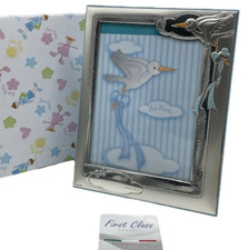 Cadre en Argent pour Naissance