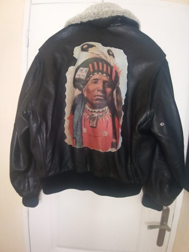 Rare vintage flight jacket - vintage,