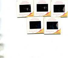 Pochette de 5 Diapositives Photos Kodachrome KODAK PLus une OFFerte