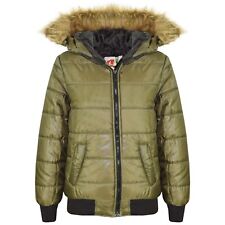 Enfants Filles Vestes Olive