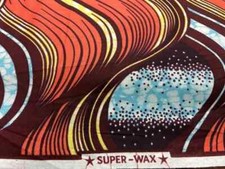 Tissu Super Wax Cotonou en