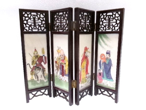 Paravent table asiatique - paravent,