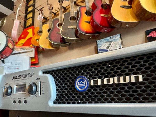 Crown xls2500 amplificateur - crown,