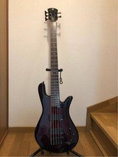 Spector Legend 4 Classic Black Cherry Active bon état équipé d'EMG