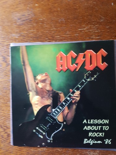 Rare live lesson about - ac/dc,