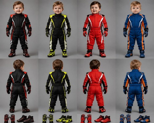 Kid kart racing - racing, suit