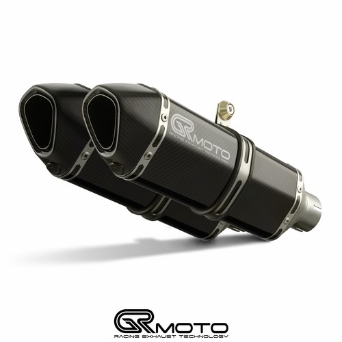 Silencieux grmoto carbone - carbone, pour