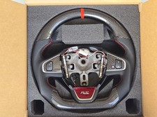Volant carbone et cuir