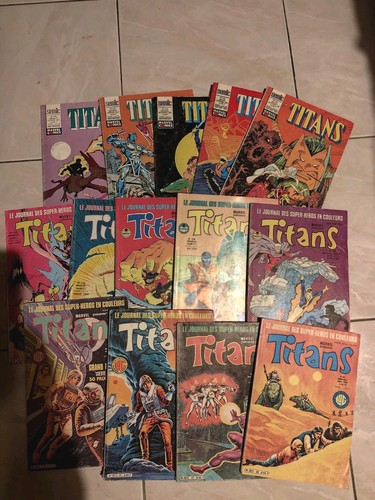 Titans lot numéros - de, 14
