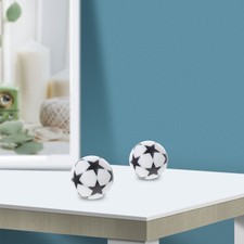  8 Pcs Balles De Babyfoot Mini Jeu Baby-foot Accessoires Football Table