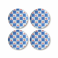 Lot de 4 assiettes à dessert